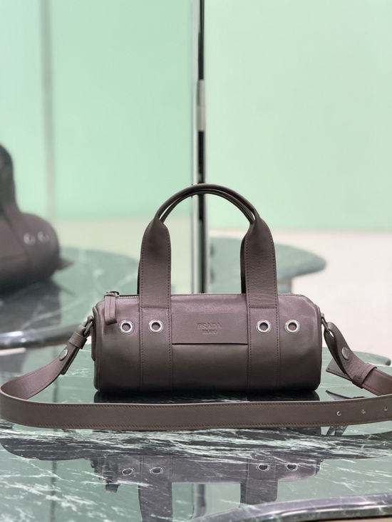 Prada Classic Series Practical Leather Handbag 1BB161