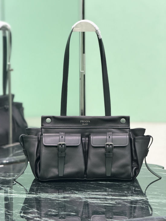 Prada Route Calfskin Tote Bag 1BG645