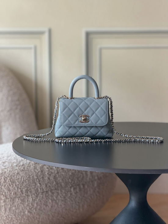 Chanel 26C Classic Handbag with Light Gold Hardware 17516