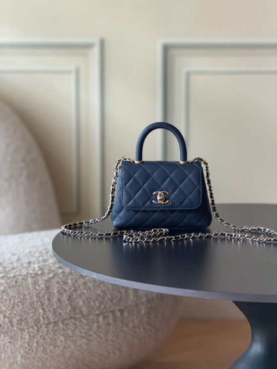 Chanel 26C Classic Handbag with Light Gold Hardware 17514