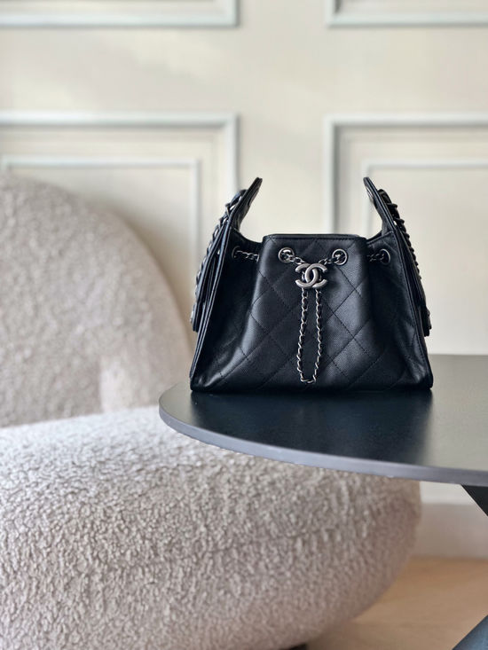 Chanel Hippie Large Capacity Caviar Leather Bag 5631