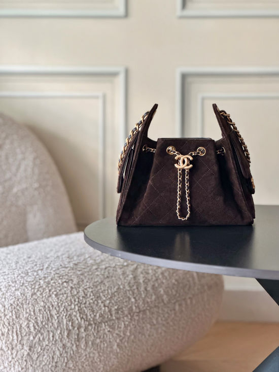 Chanel Hippie Suede Large Capacity Bag