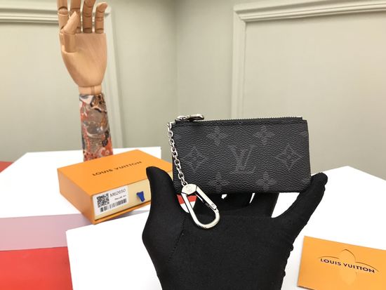 Louis Vuitton Wallet Clutch Monogram Eclipse Card Holder M62650