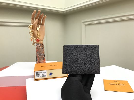 Louis Vuitton Slender Monogram Eclipse Wallet M62294