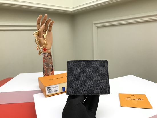 Louis Vuitton Slender Monogram Eclipse Wallet N63261