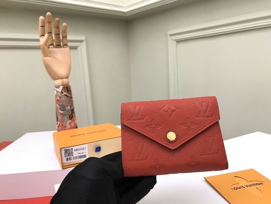 Louis Vuitton Victorine Monogram Empreinte Leather Wallet M64061