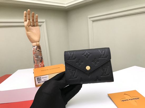 Louis Vuitton Victorine Wallet Embossed Leather M64061