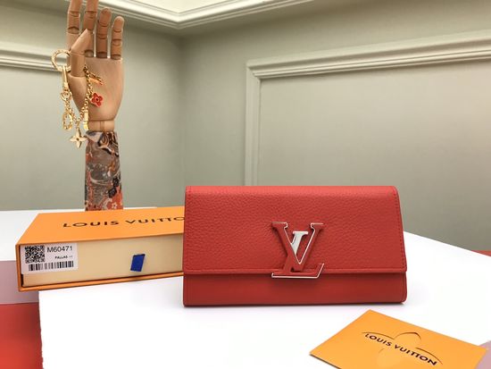 Louis Vuitton Capucines Taurillon Leather Wallet M60471