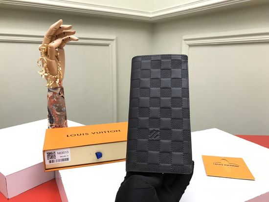 Louis Vuitton Brazza Wallet Damier Graphite N63010