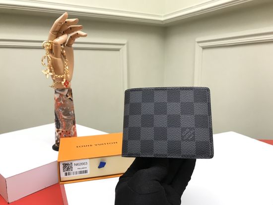 Louis Vuitton Damier Graphite Wallet N62663