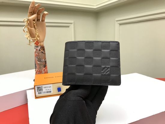 Louis Vuitton Damier Graphite Compact Wallet N63124