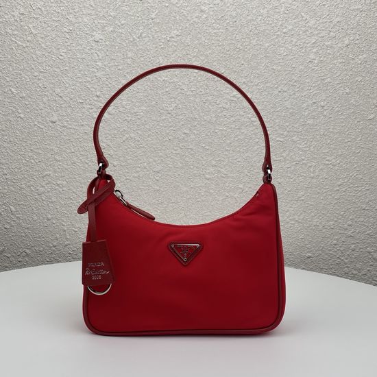 Prada Hobo Nylon Shoulder Bag 1NE204