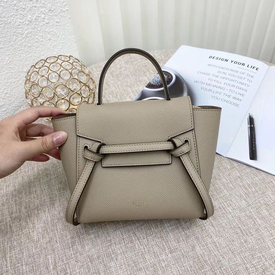 Celine PICO Mini Belt Bag Grained Calfskin Structured Silhouette 99960