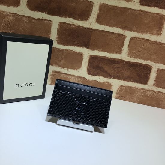 Gucci Embossed Leather Card Holder 625564