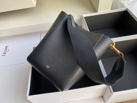 Celine Sangle Soft Grained Calfskin Bucket Bag 4664