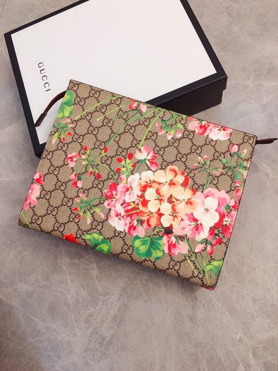Gucci Printed PVC Large Capacity Handbag 430268