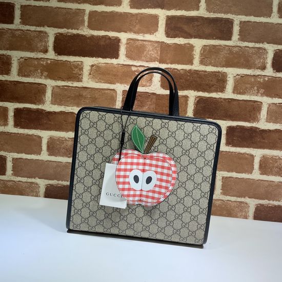 Gucci Large Handbag Printed Apple Model 648797