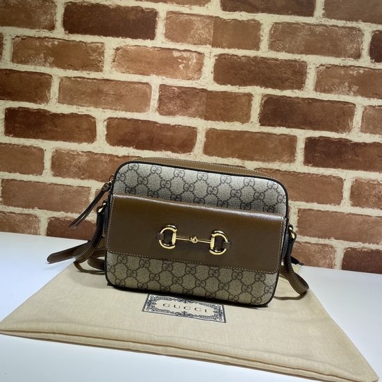 Gucci Crossbody Bag Coffee Brown 645454