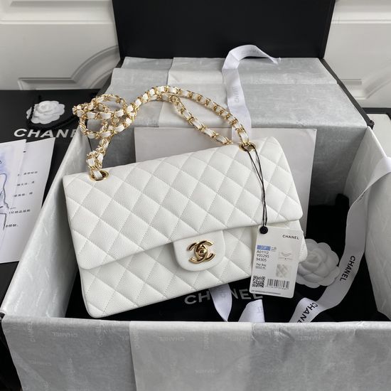 Chanel Classic Flap Caviar Bag A01112
