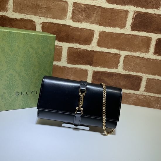 Gucci Leather Chain Shoulder Bag 652681