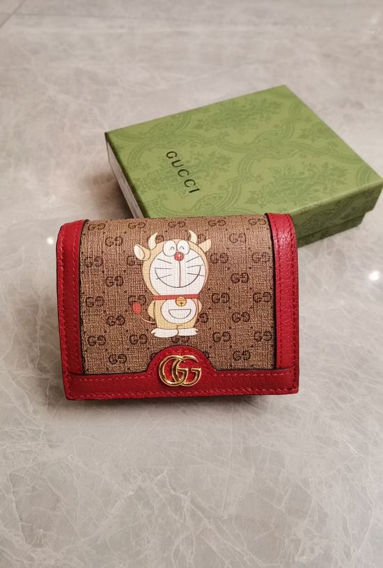 Gucci Doraemon Series Short Wallet 654541