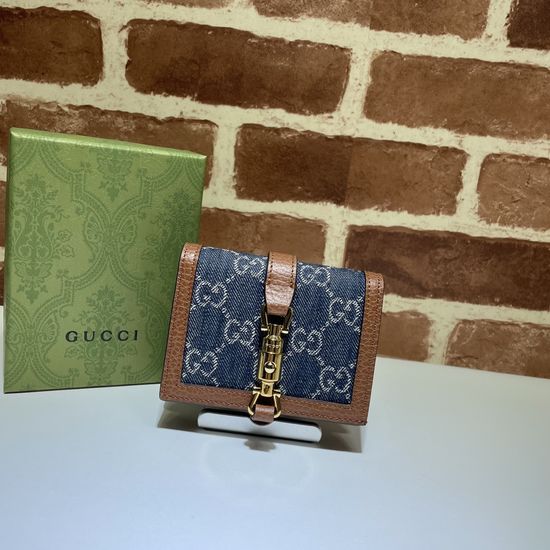 Gucci Blue Denim Mini Bag 645536