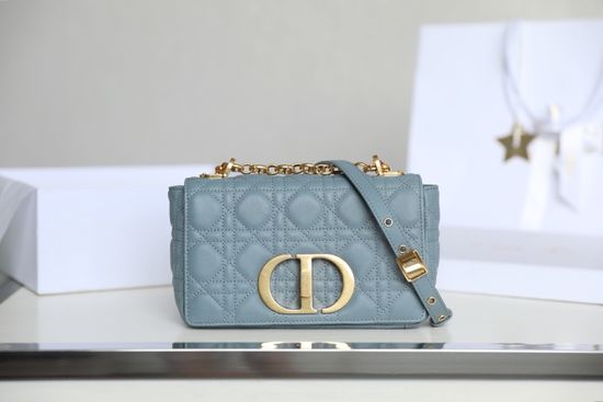 Christian Dior CARO Quilted Soft Calfskin Handbag 3360