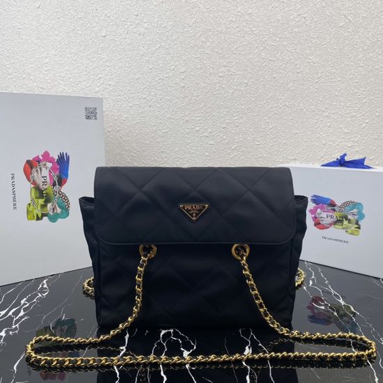 Prada Vintage Quilted Chain Shoulder Bag 1BD622