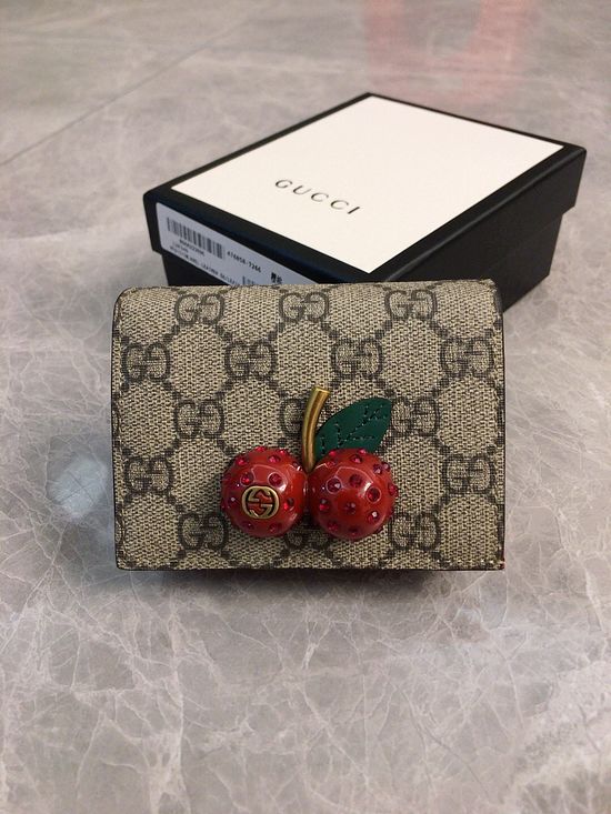 Gucci Cherry Series Wallet 476050