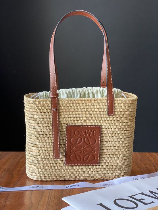 Loewe Woven Basket Top Handle Bag 007