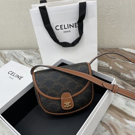 Celine Besace Mini Saddle Bag 196702BZJ