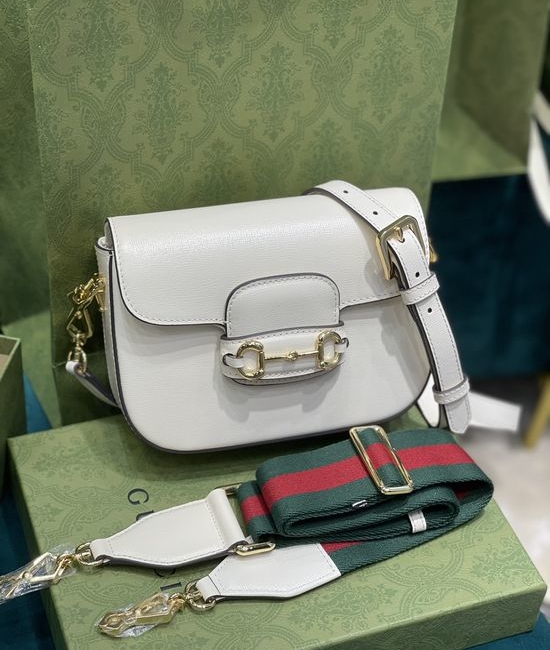 Gucci 1955 Mini Saddle Bag with Dual Straps 14570