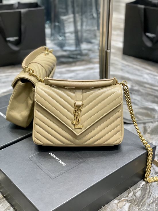 Yves Saint Laurent Messenger Lambskin Bag 392737