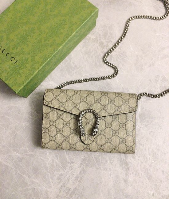 Gucci Dionysus Leather Crossbody Bag 401231