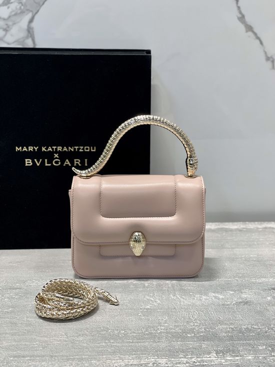Bvlgari SERPENTI Small Leather Crossbody Bag 291071