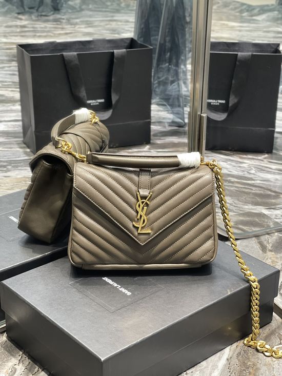 Yves Saint Laurent Messenger Lambskin Bag 392737