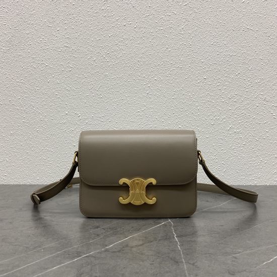 Celine Triomphe Bag Vintage Cowhide Leather 188423