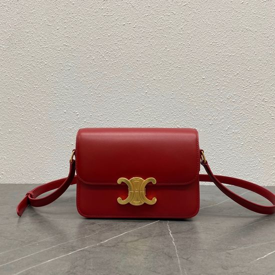 Celine Triomphe Bag Vintage Cowhide Leather 188423