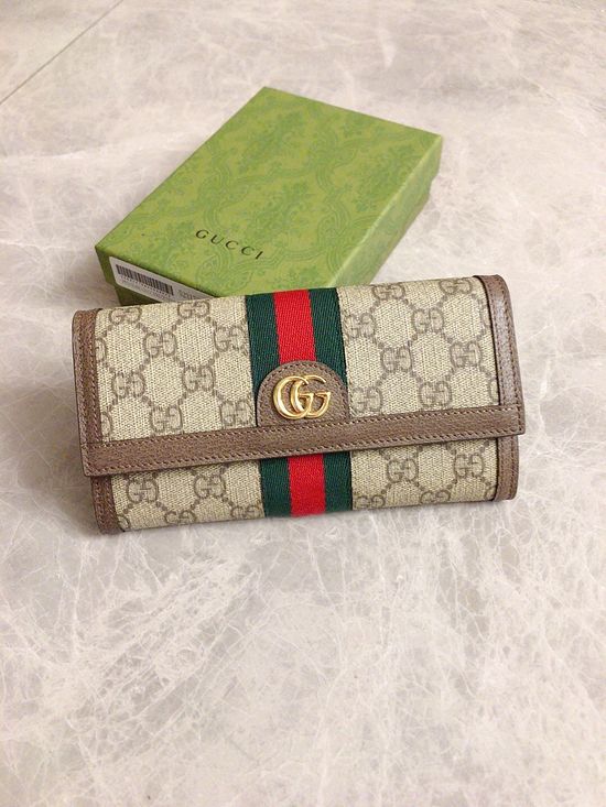 Gucci Ophidia Folding Long Wallet 523153