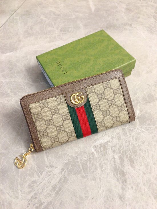Gucci Ophidia Series Zipper Long Wallet 523154