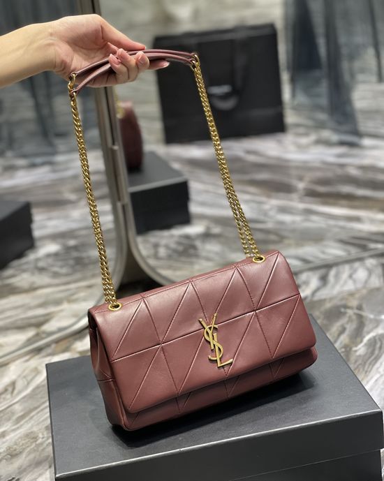 Yves Saint Laurent Patchwork Lambskin Medium Shoulder Bag 515821