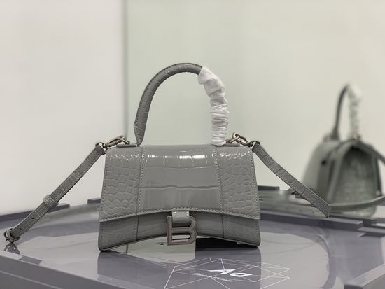 Balenciaga Hourglass Shaped Leather Bag BG8896