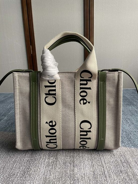 Chloe Woody Detachable Strap Tote Bag 6051