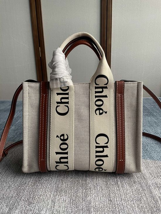 Chloe Woody Detachable Strap Tote Bag 6051