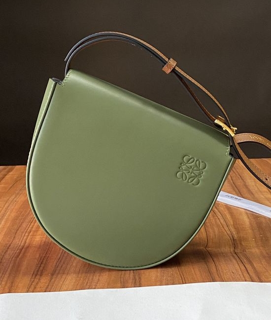 Loewe Heel Duo Leather Shoulder Bag 5040