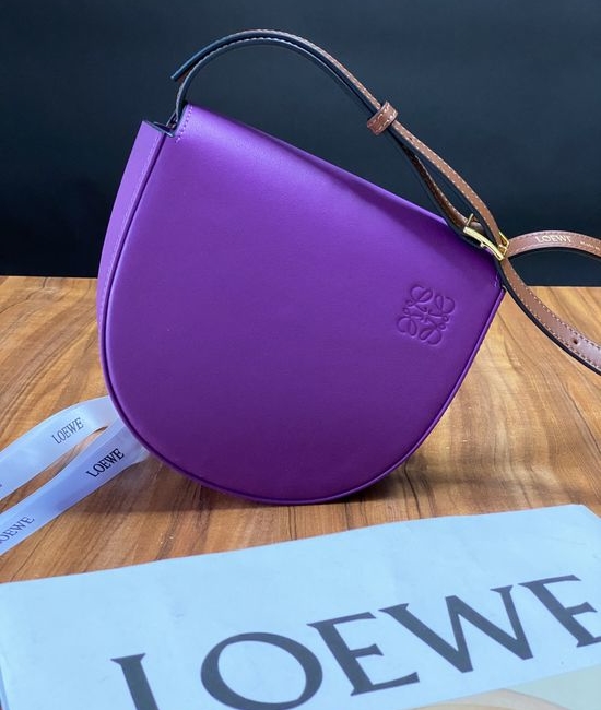 Loewe Heel Duo Leather Shoulder Bag 5040