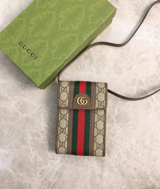 Gucci Ophidia Mini Phone Crossbody Bag 625757