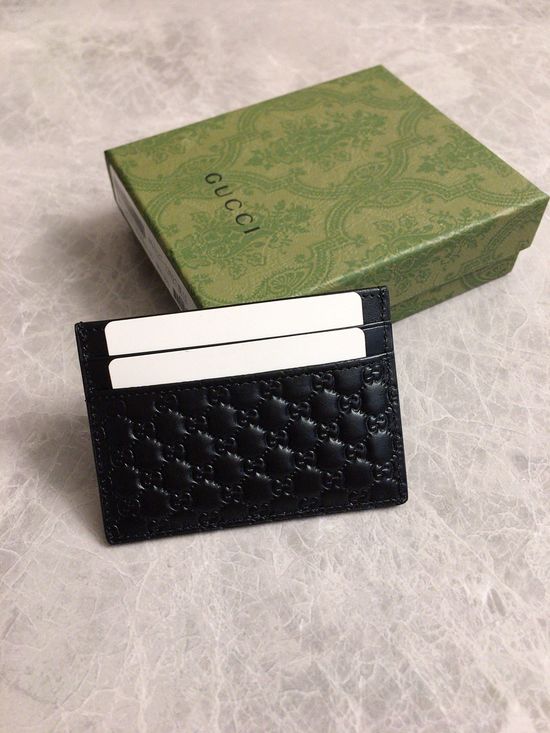 Gucci Wallet Embossed Card Holder 443127