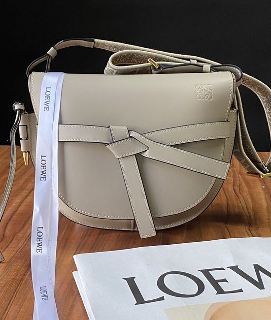 Loewe Gate Saddle Bag with Wide Strap 56T21