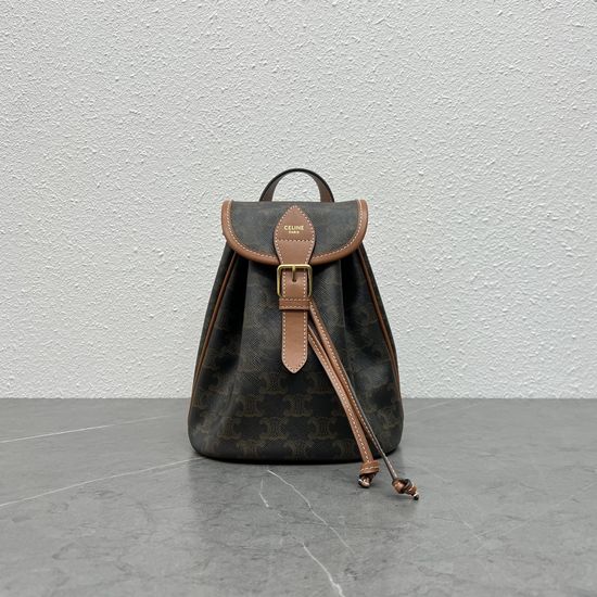 Celine Triomphe Canvas Printed Backpack 197662